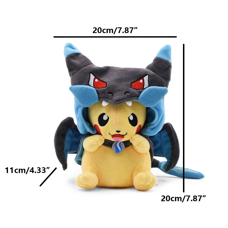 Plush Toy 20-30CM of Dress-Up Pikachu