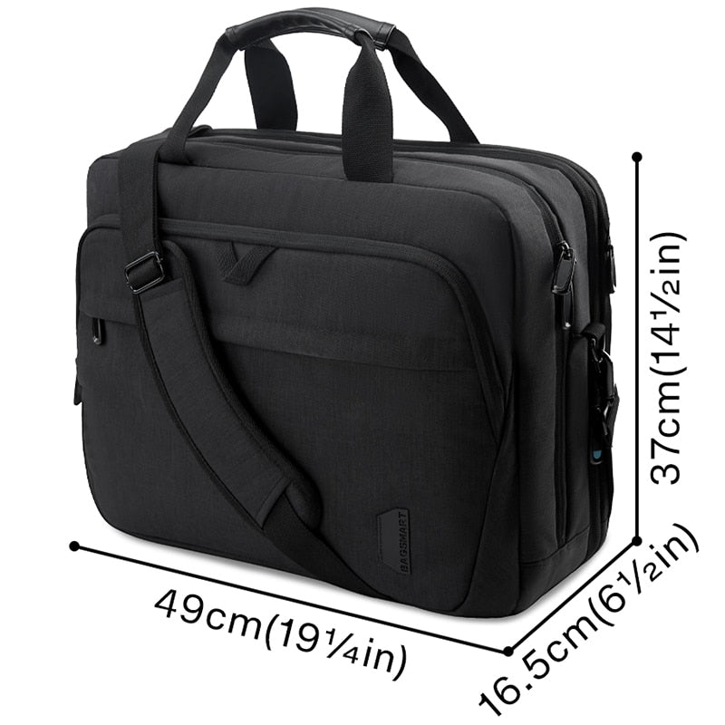 Bagsmart Large Expandable Office Briefcase
