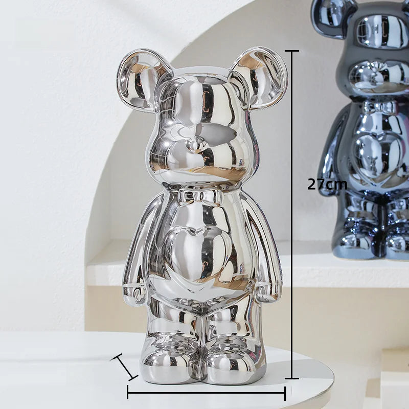 Shiny Bear Home Décor Figurine 17/27cm