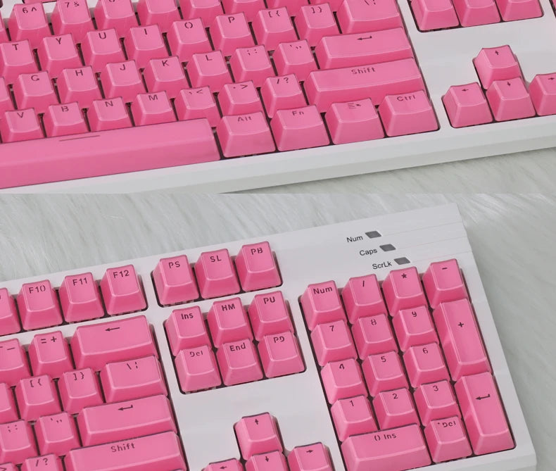 Jelly Crystal Keycaps 136 Keys for Mechanical Keyboard