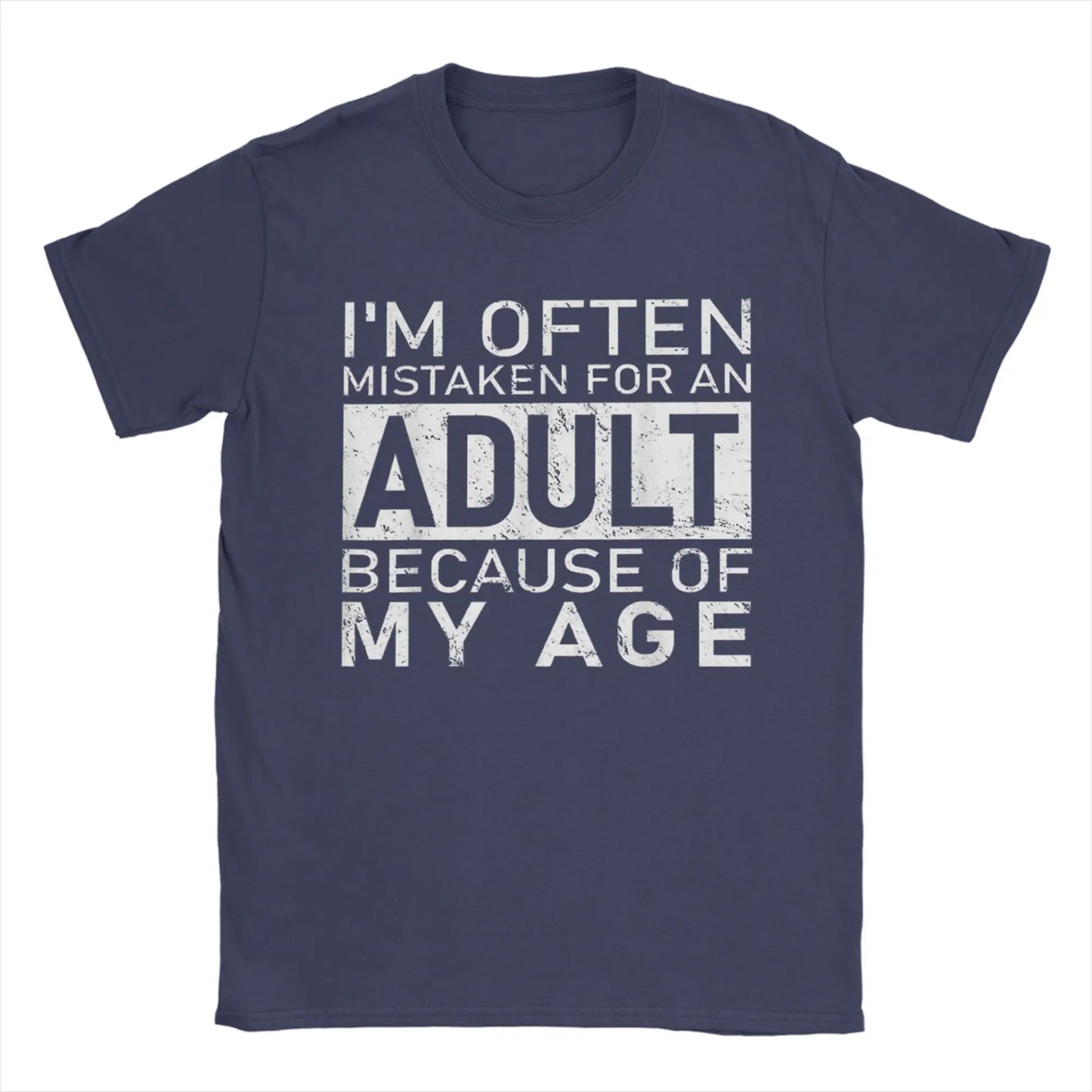 Mistaken for an Adult Mens Graphic Tee
