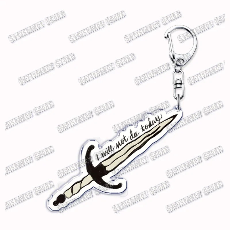 Fourth Wing Basgiath Dragon Keychain