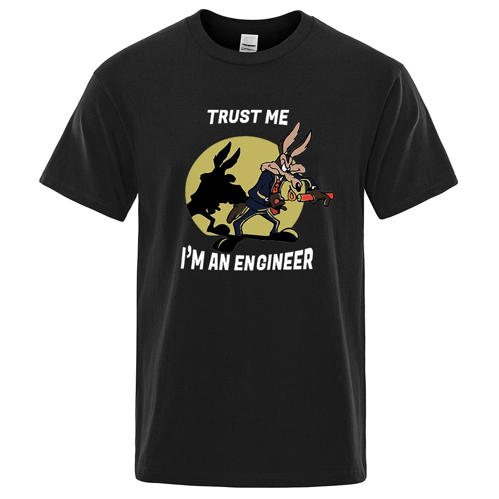 Wile E Coyote Engineer Men's Graphic Tee