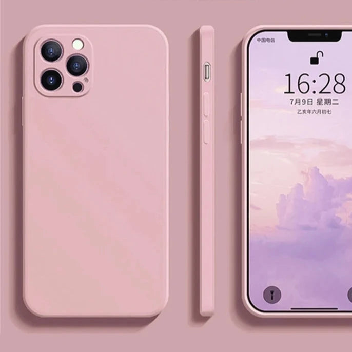 Luxury Liquid Silicone Shockproof iPhone Case - iPhone X Models