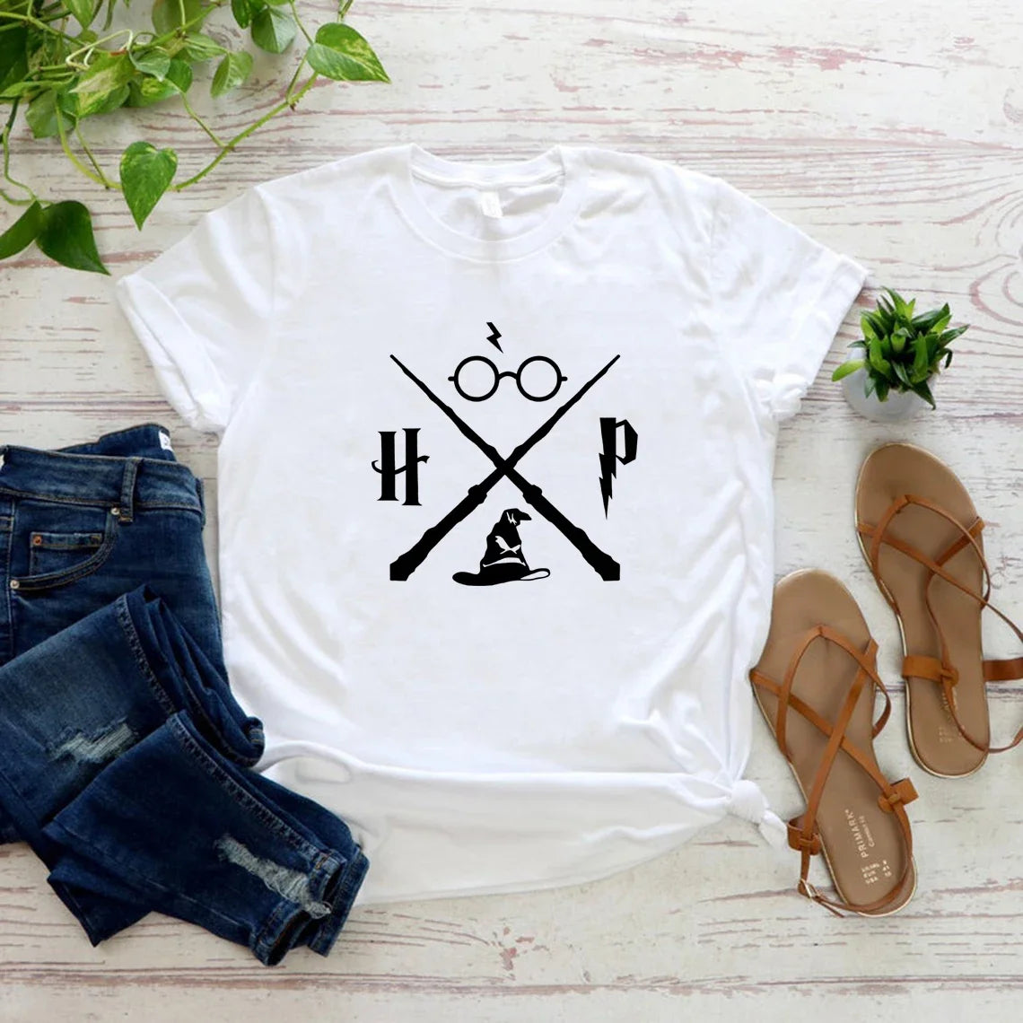 Harry Potter Wizarding Graphic Women's Tee