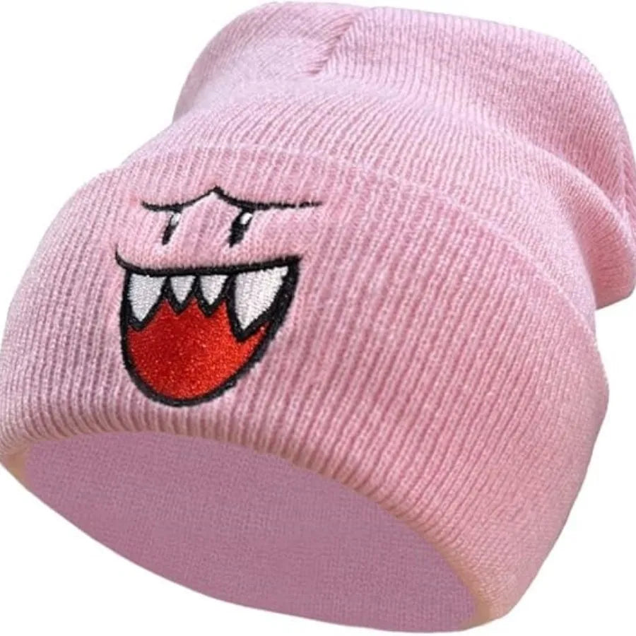 Super Mario Boo Embroidered Beanie