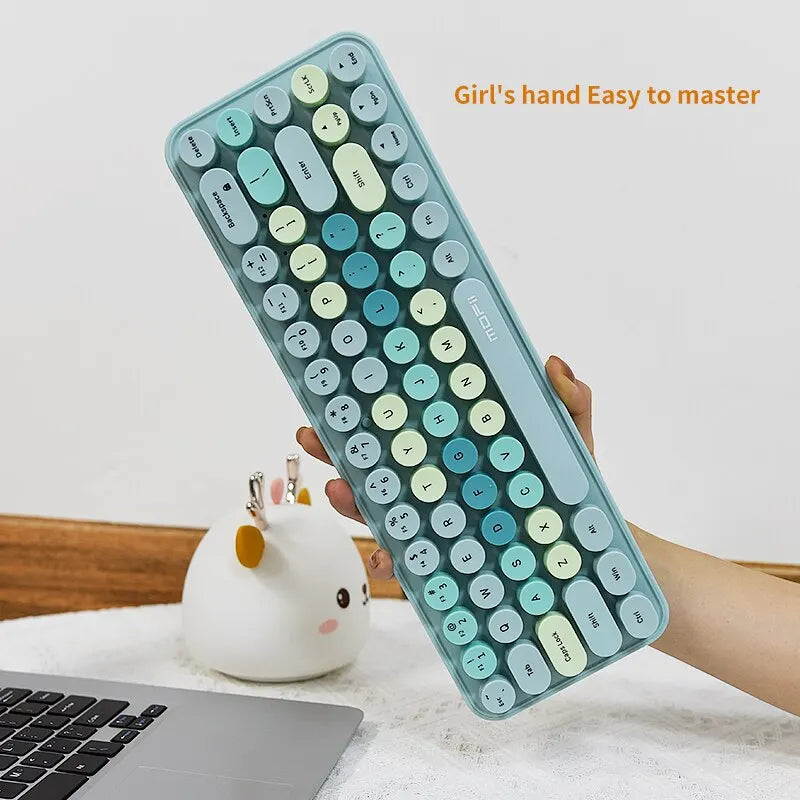 MOFII Compact Wireless Keyboard and Mouse Set