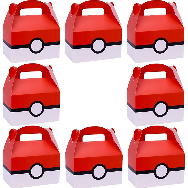 Birthday Party Favour Boxes with Poké-mon Faces