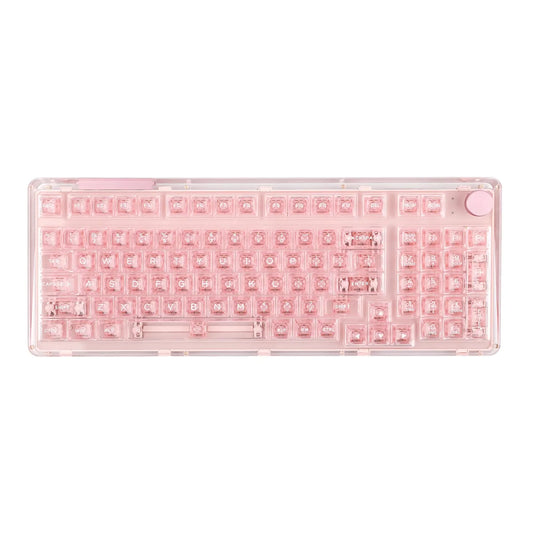 KiiBOOM Phantom 98 pink mechanical keyboard