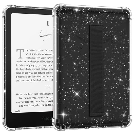 Glitter Case with Hand Strap for 7" Kindle Paperwhite 12th Generation