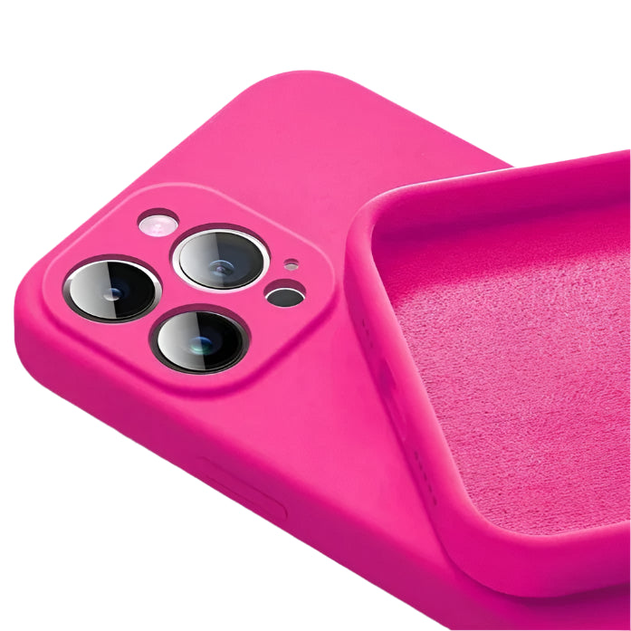 Soft Silicone Shockproof iPhone Case - Cloud Blue