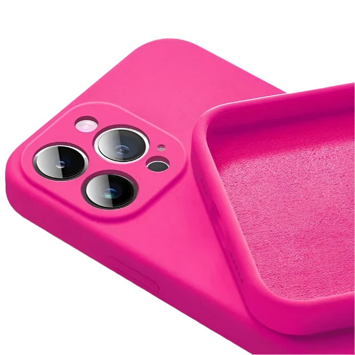Soft Silicone Shockproof iPhone Case - Fluro Green