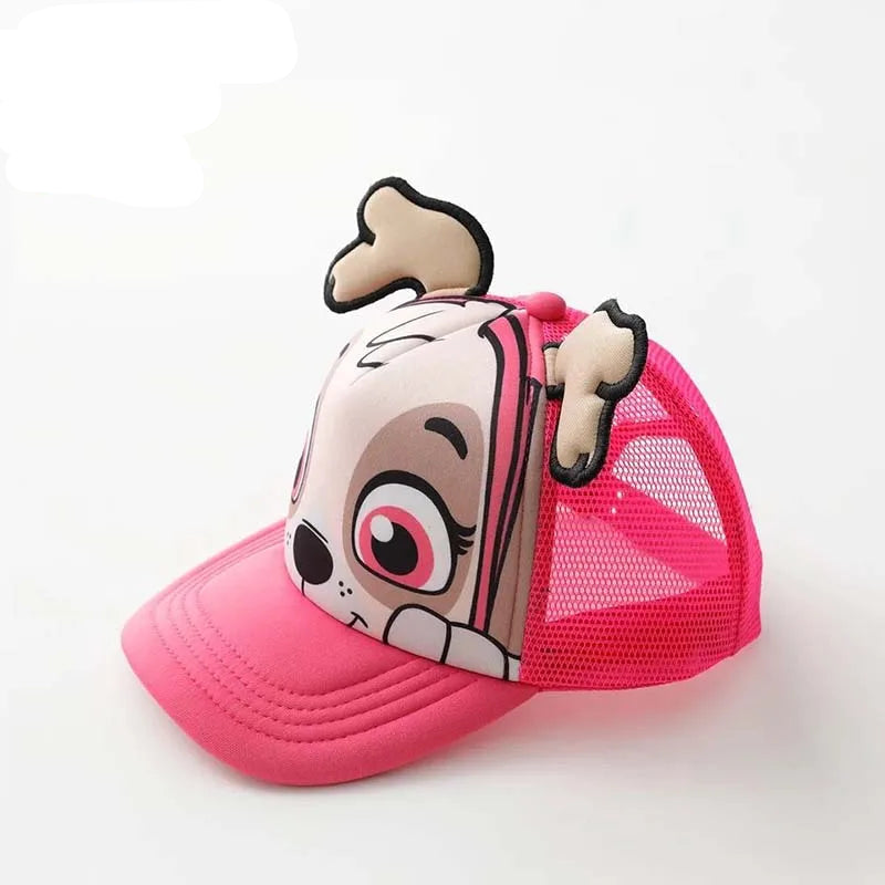 Kids Mesh Baseball Cap with Ears of Paw Patrol