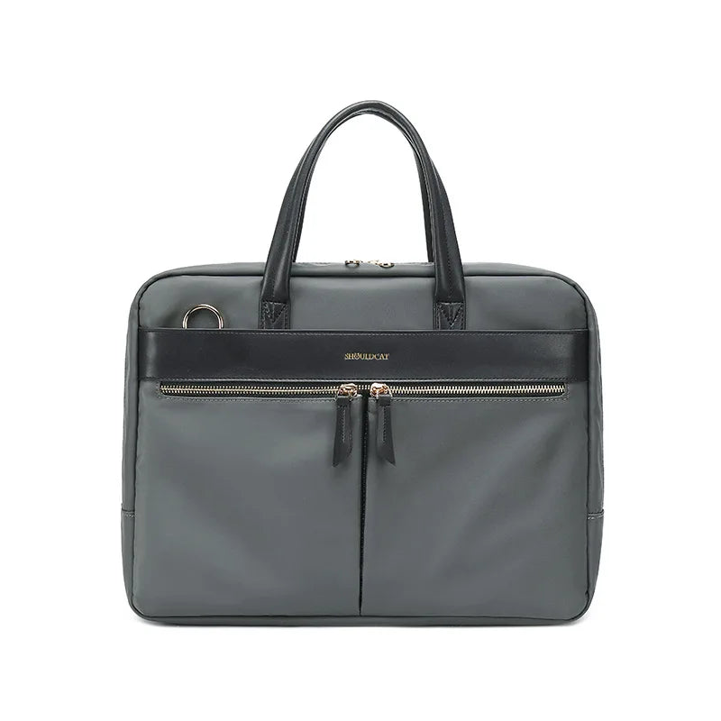 Patchwork Laptop Shoulder Messenger Bag – 13–16 Inch