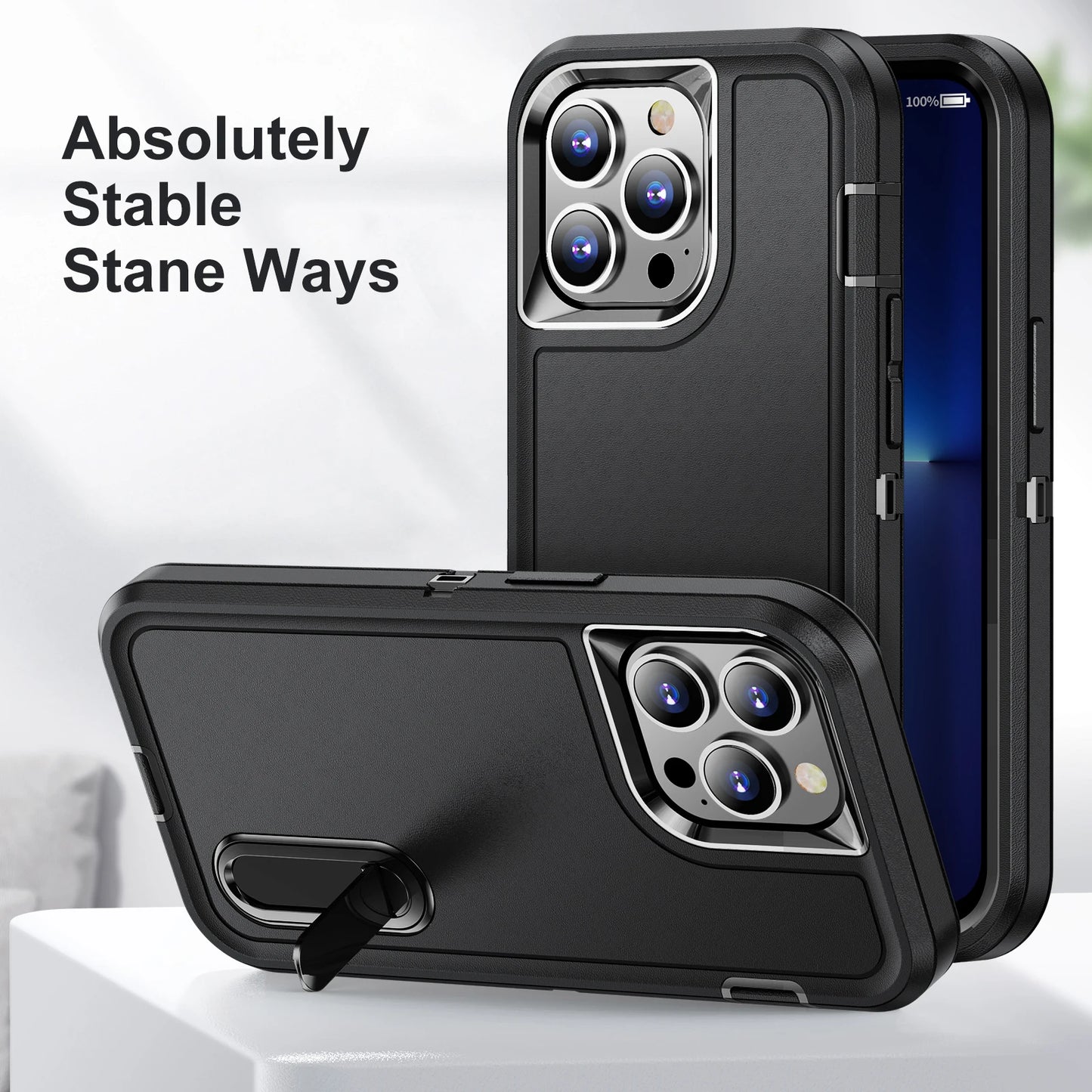 Defend Heavy Armour Shockproof iPhone Case - Red