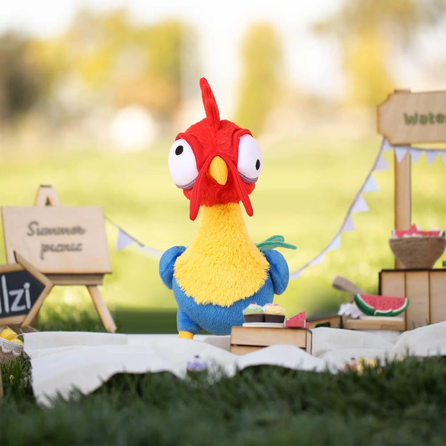 Moana's Hei Hei 30cm Plush Toy