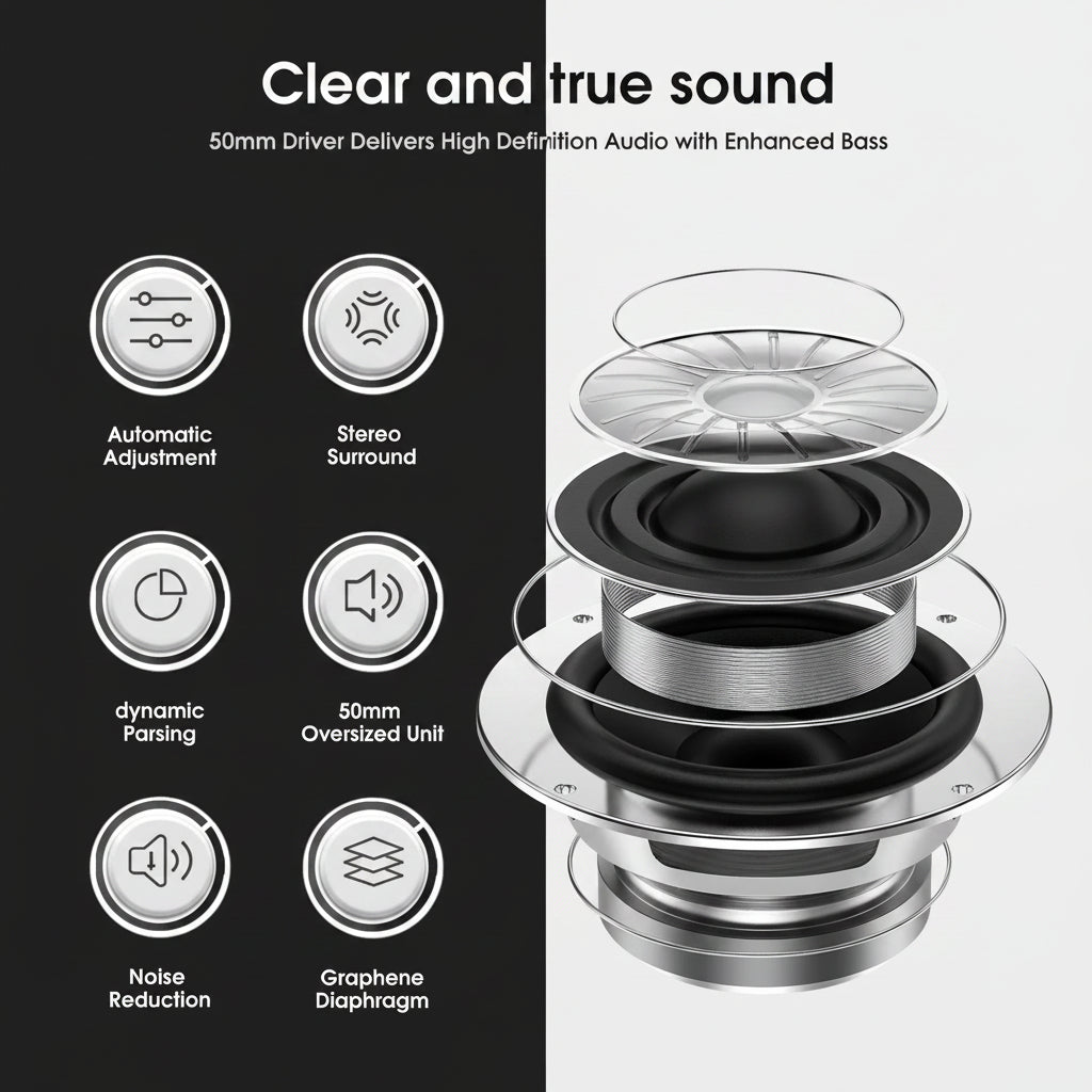 ONIKUMA X15 Pro gaming headset audio driver feature graphic