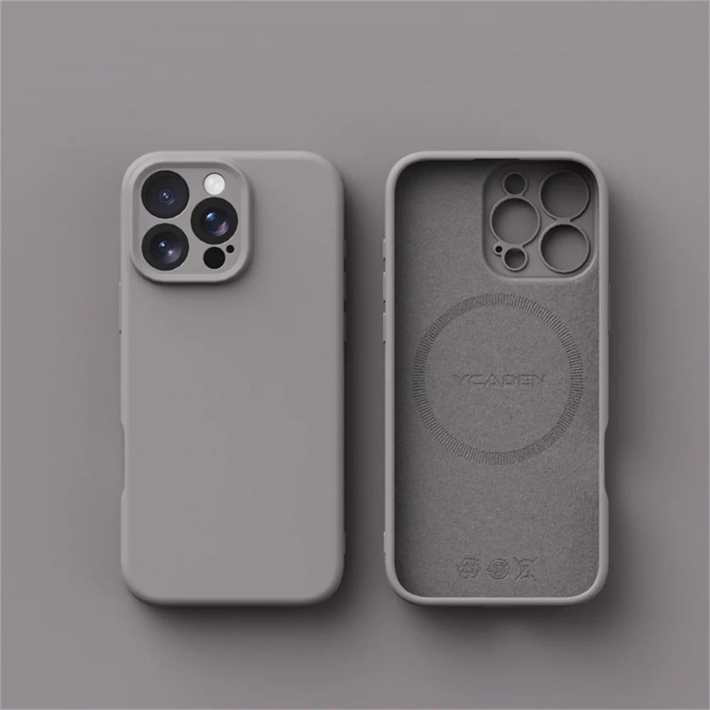 Luxury Liquid Silicone Phone Case (for iPhone)
