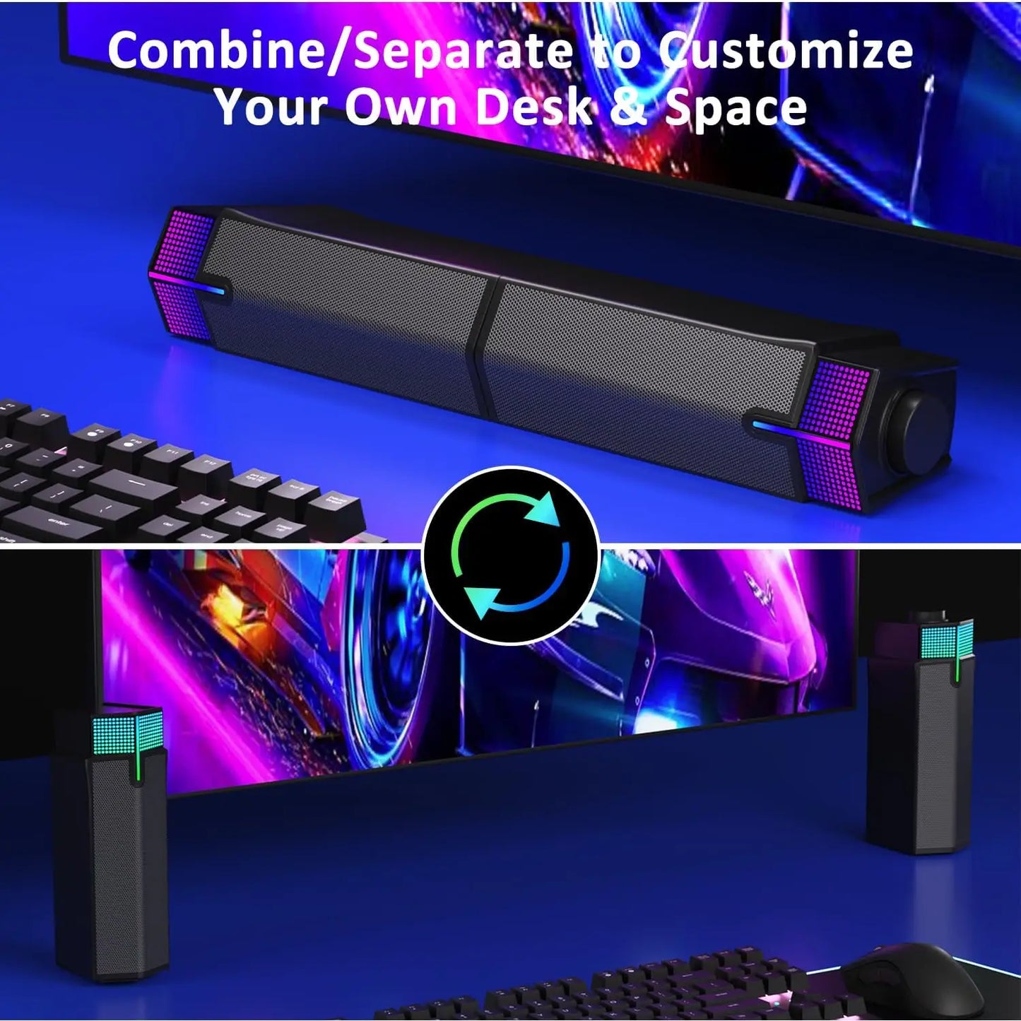 Jeecoo M20 Bluetooth Computer Speaker
