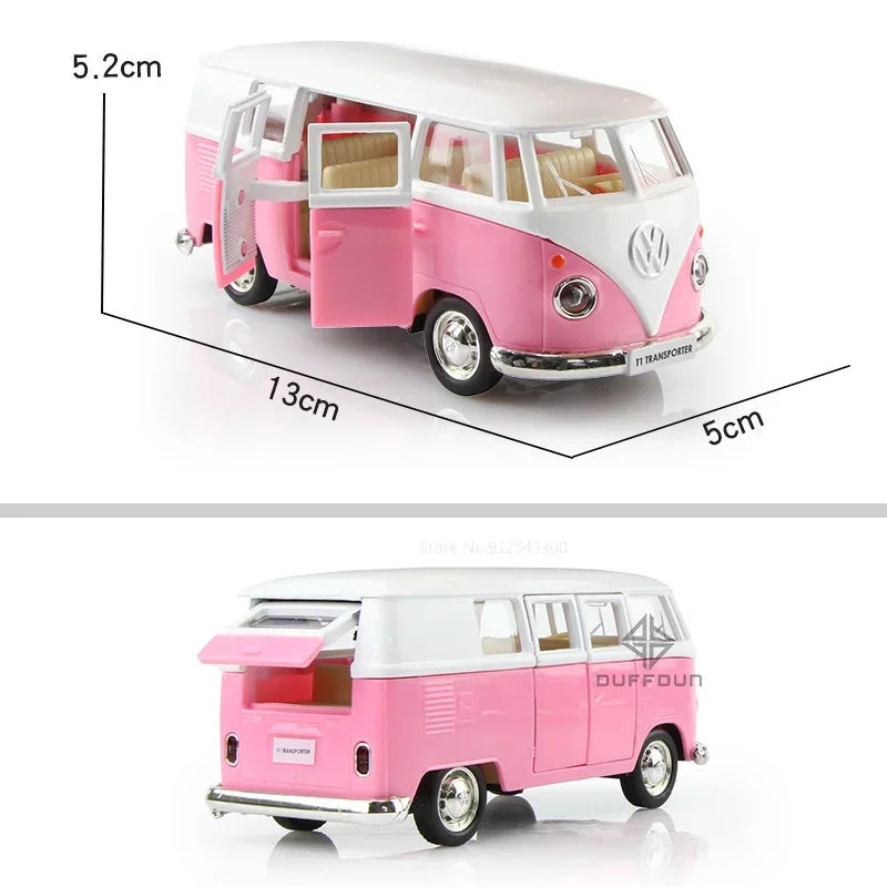 Volkswagen T1 Transporter Bus 1:32 Diecast Model Car