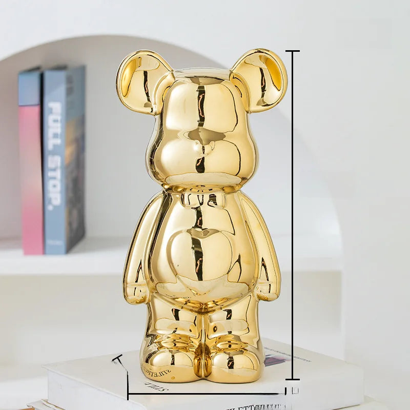 Shiny Bear Home Décor Figurine 17/27cm