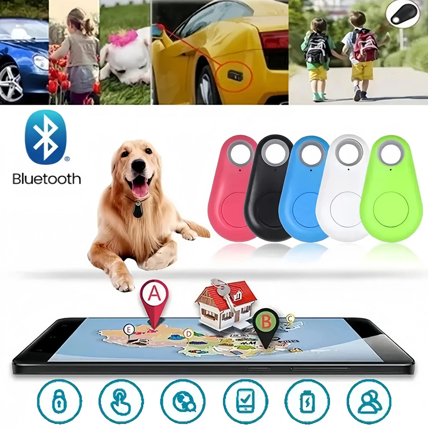 Mini GPS Smart Locator Tracker Device