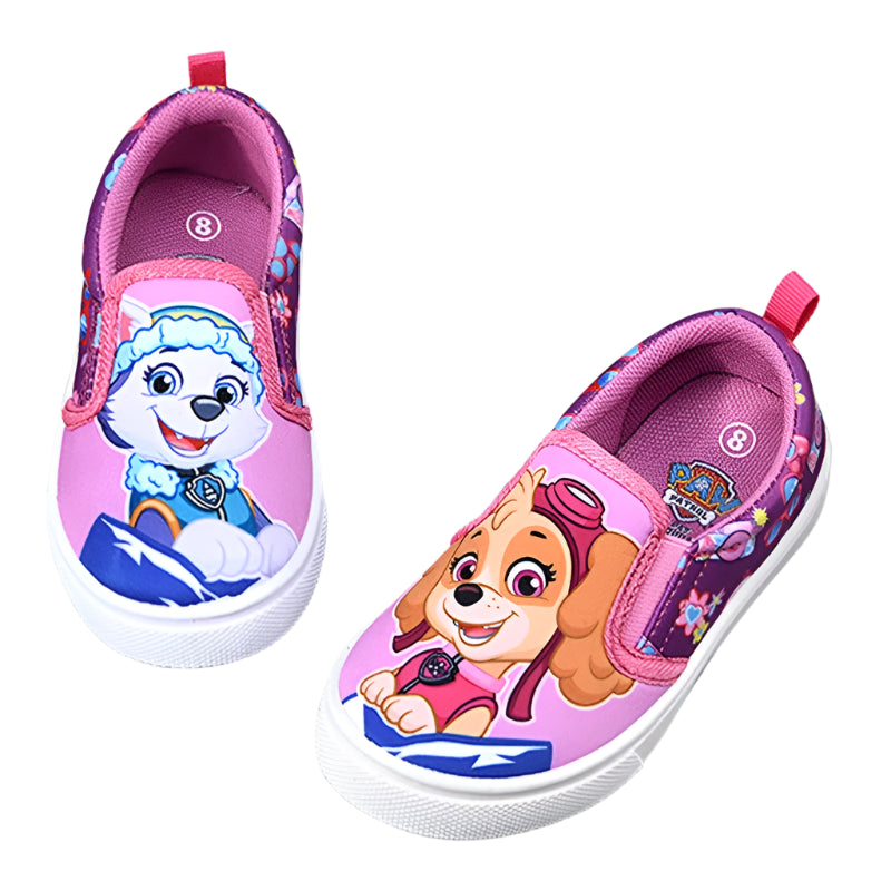 Kids Canvas Sneakers with Paw Patrol