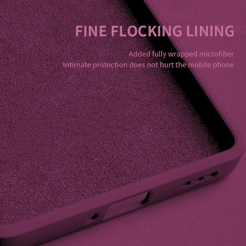 Soft Silicone Shockproof iPhone Case - Cloud Blue