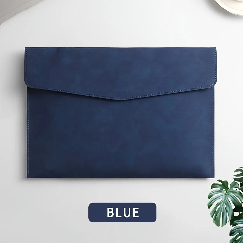 Faux Leather A4 Document Wallet