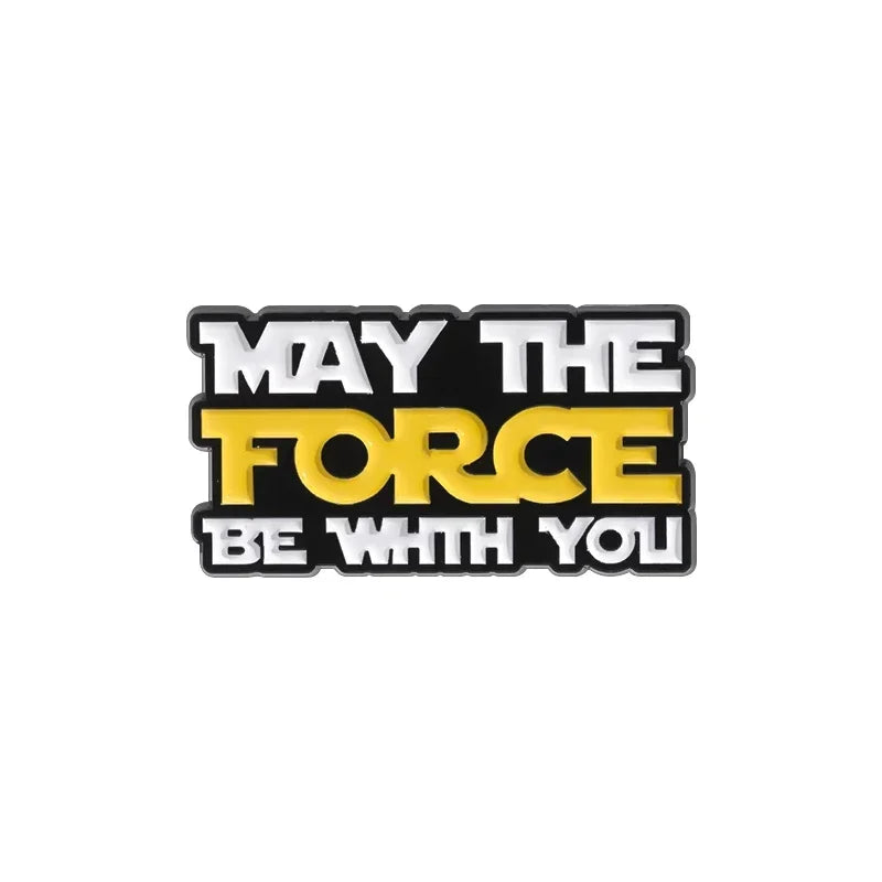 Funny Star Wars Themed Badges