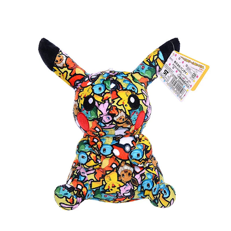 Plush Toy 20cm of Colourful Pikachu