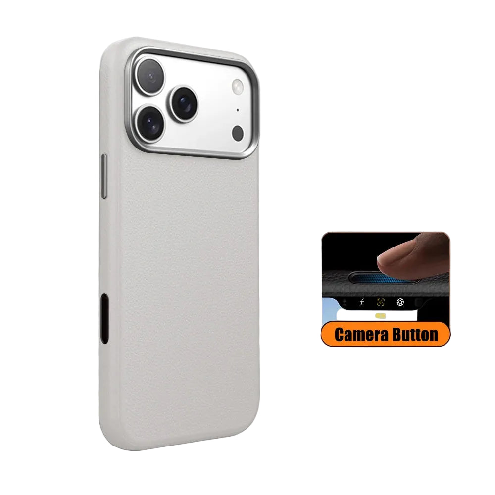 Luxury PU Leather Magnetic Case (for iPhone)