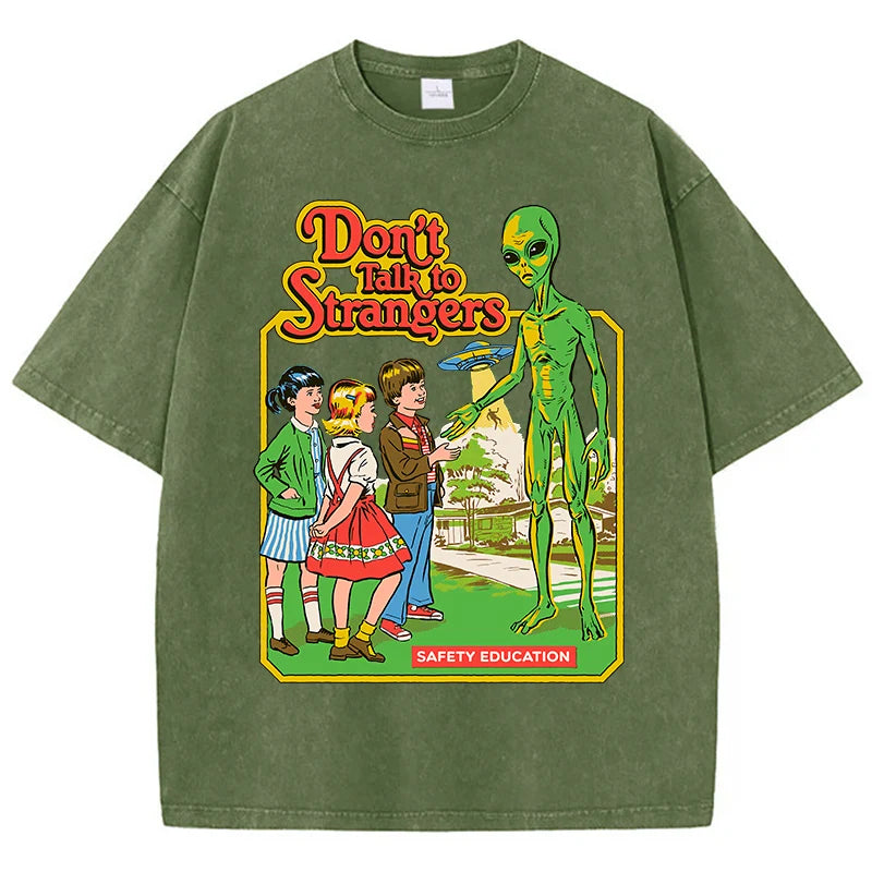 Don't Talk to Strangers Women's Graphic Tee