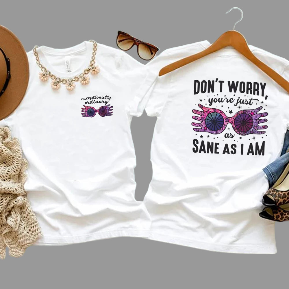 Luna Lovegood Just As Sane As I Am Women's Graphic Tee
