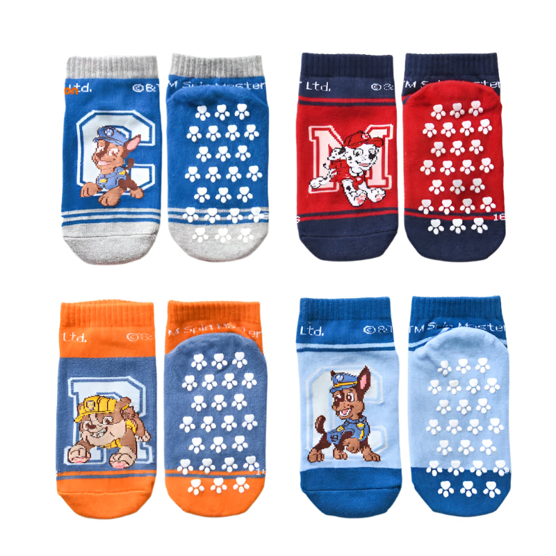 Kids Anti-Slip Floor Socks of Paw Patrol (4 pairs)