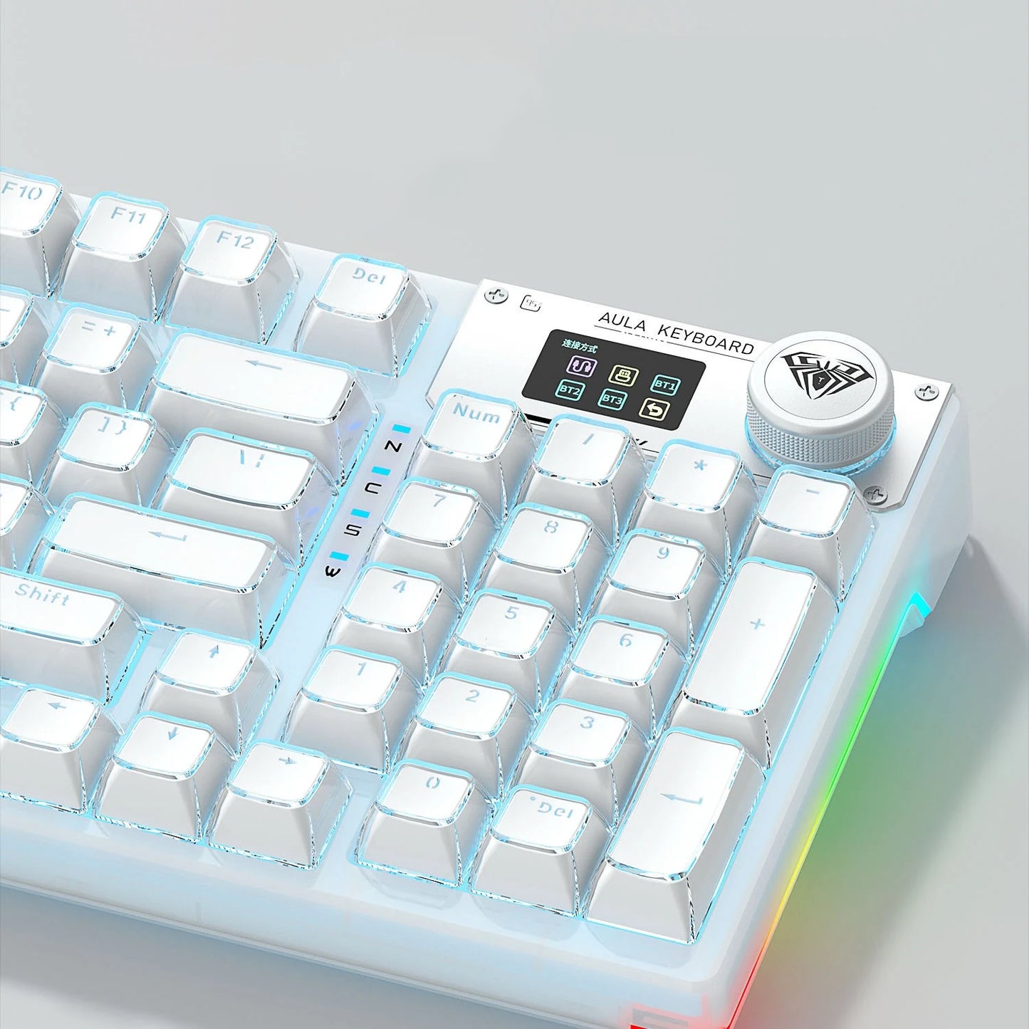 Jelly Crystal Keycaps 136 Keys for Mechanical Keyboard
