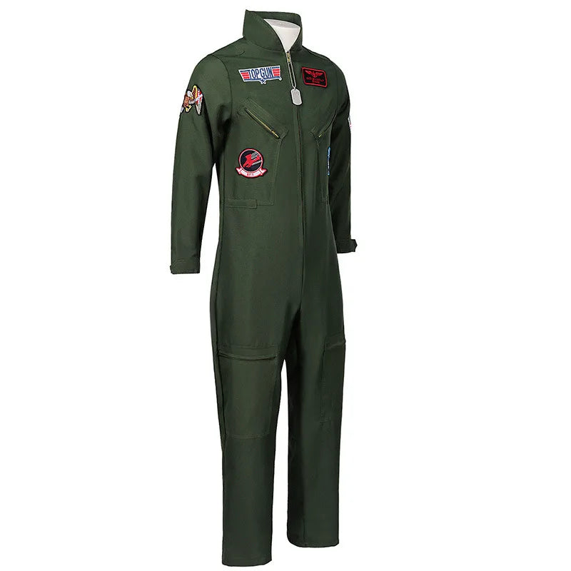 Kids & Adults Costume of Pilot Inspired by Goose from Top Gun