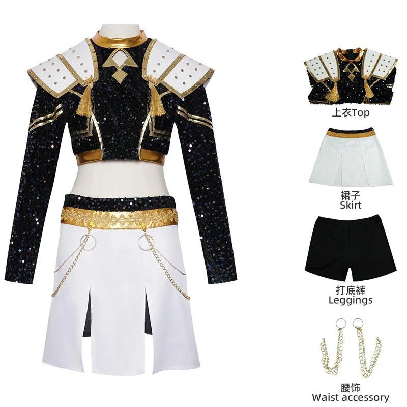 Adults & Kids Costumes Inspired by K-POP Demon Hunters