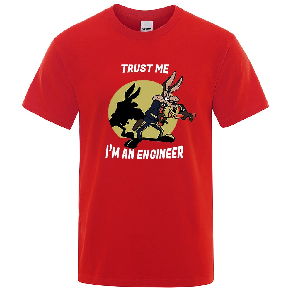 Wile E Coyote Engineer Men's Graphic Tee