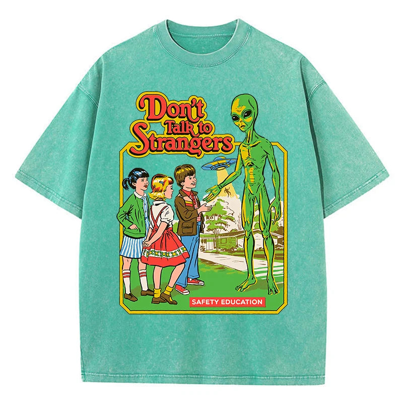 Don't Talk to Strangers Women's Graphic Tee