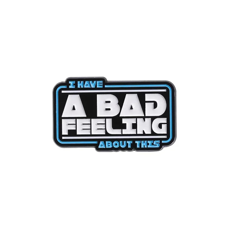 Funny Star Wars Themed Badges
