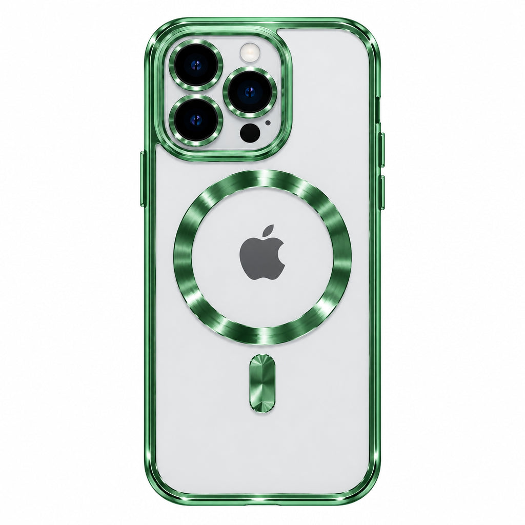 Green metallic iPhone case