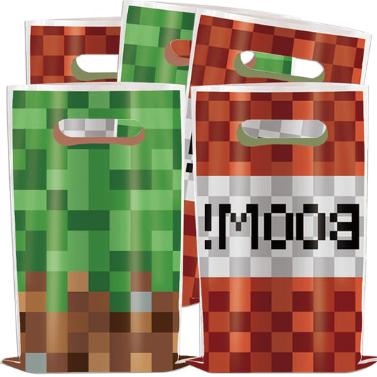 Party Favour Bags Minecraft Theme 10-30pcs