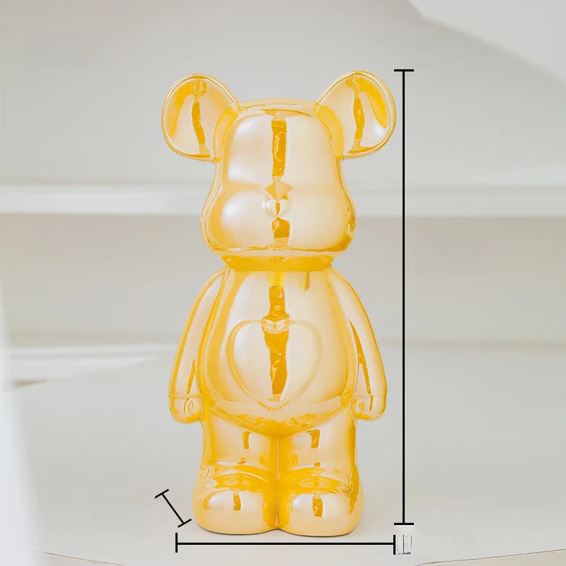Shiny Bear Home Décor Figurine 17/27cm