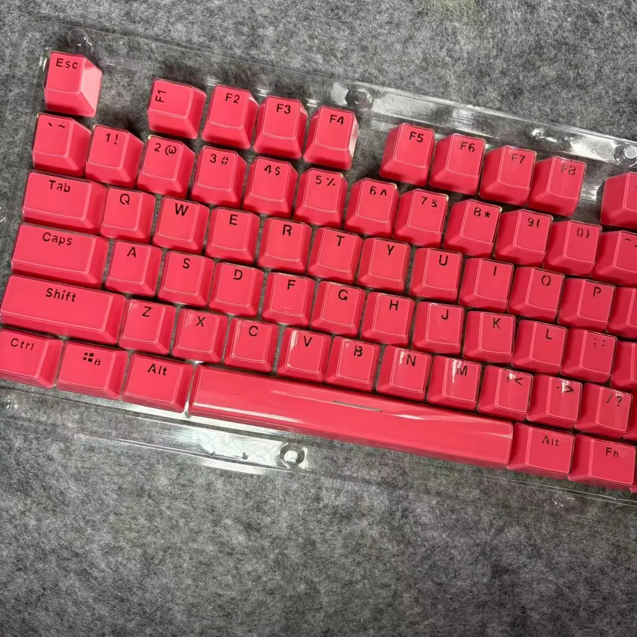 Jelly Crystal Keycaps 136 Keys for Mechanical Keyboard