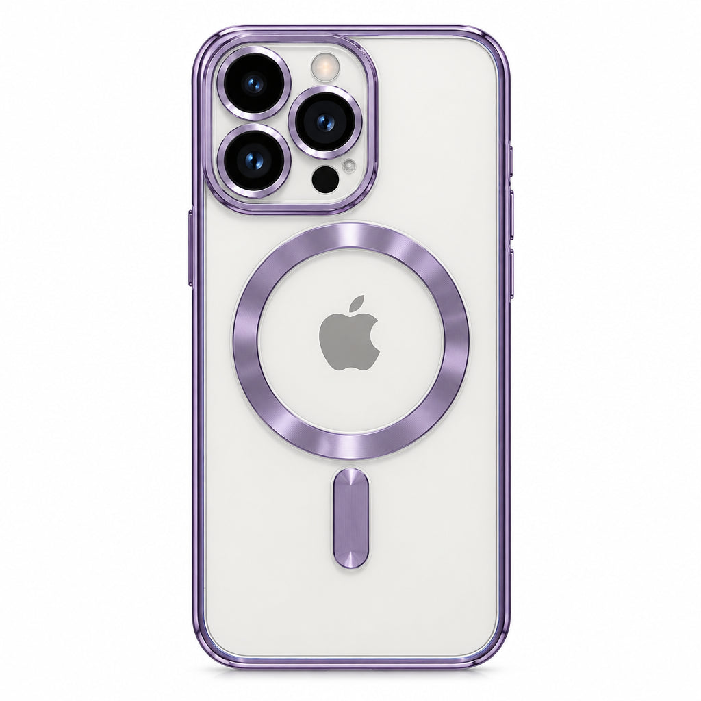 Purple metallic iPhone case