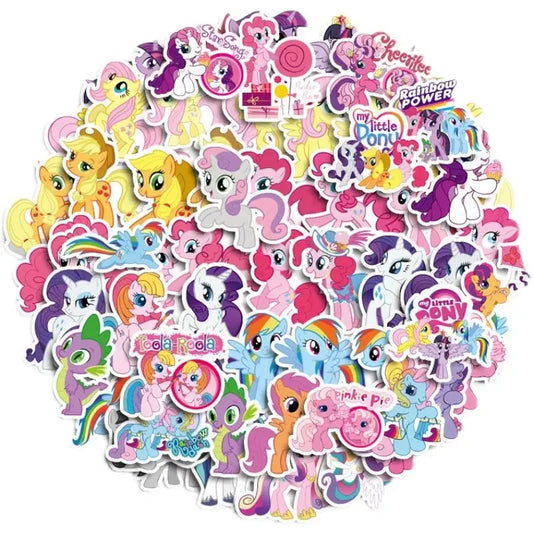 66pcs Decorative Stickers of My Little Pony