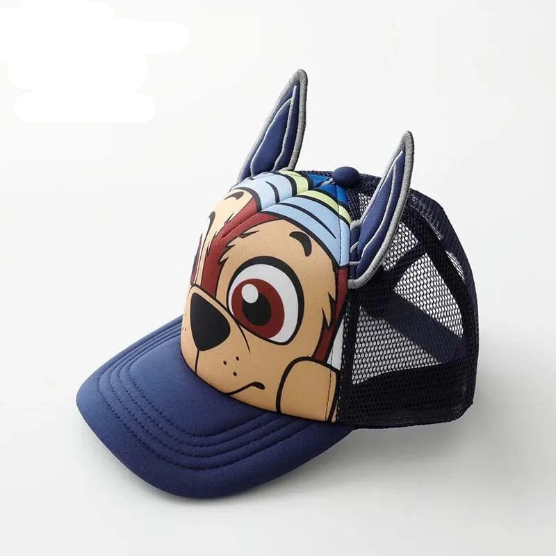 Kids Mesh Baseball Cap with Ears of Paw Patrol