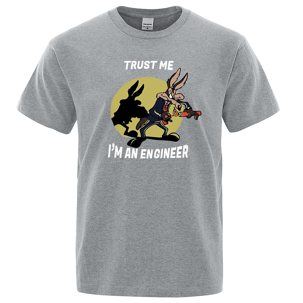 Wile E Coyote Engineer Men's Graphic Tee