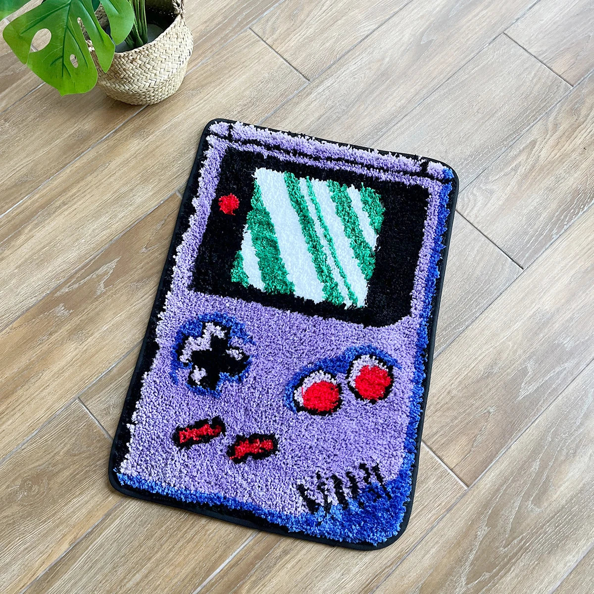 Retro Game Console Anti-slip Doormat Rug